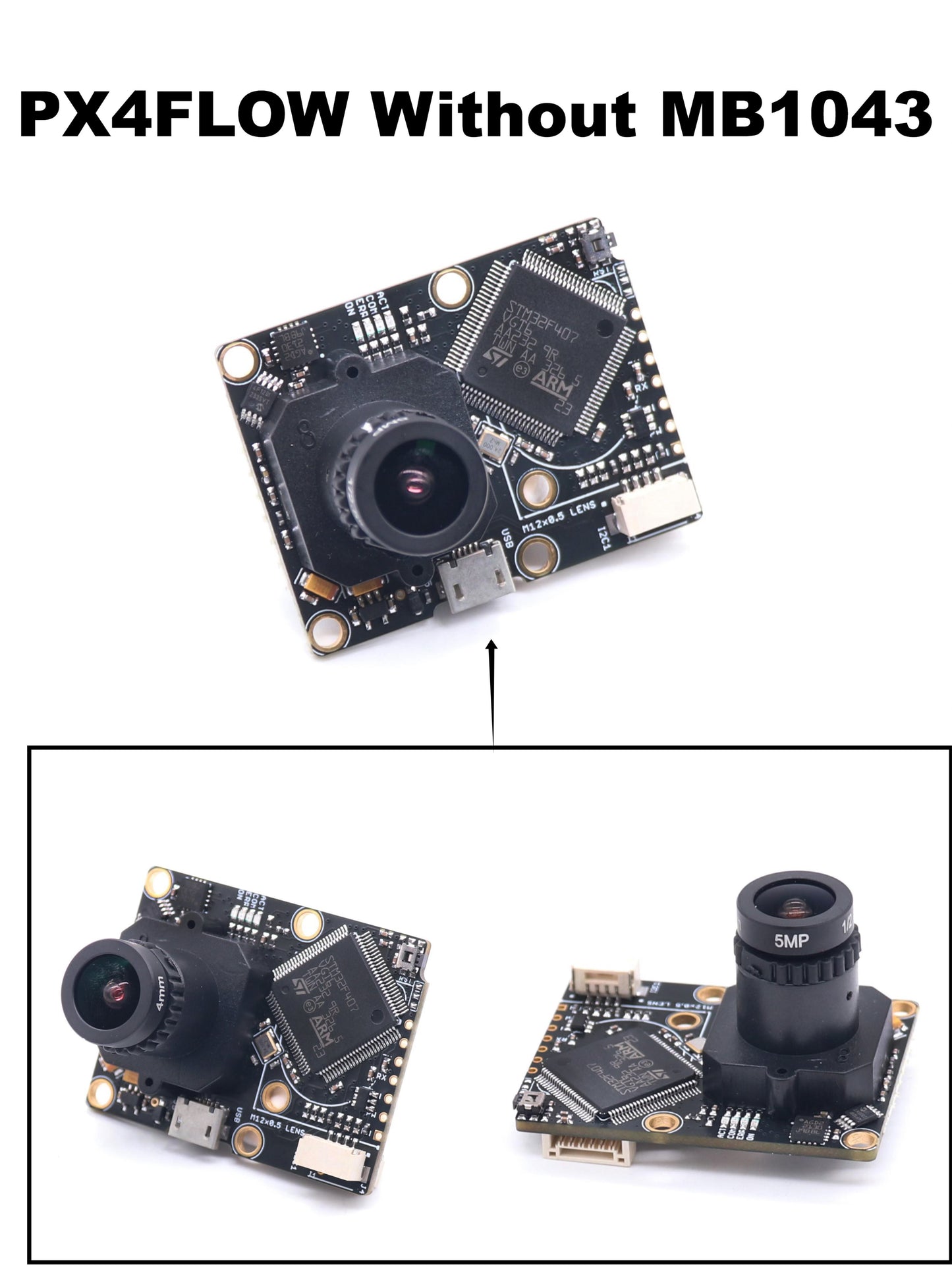 B-CUBE PX4FLOW Optical Flow Sensor Smart Camera for PX4 PIXHAWK Flight Control System MB1043