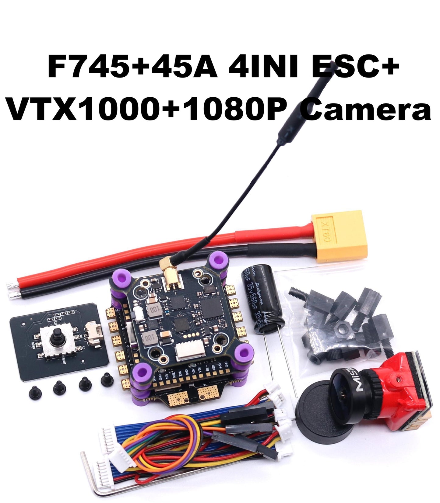 F722 F7/F745 V2 H743 Flight Control 45A/60A 4INI ESC VTX1000 Video 1080P Camera INAV Betaflight Flight Controller RC Drone FPV