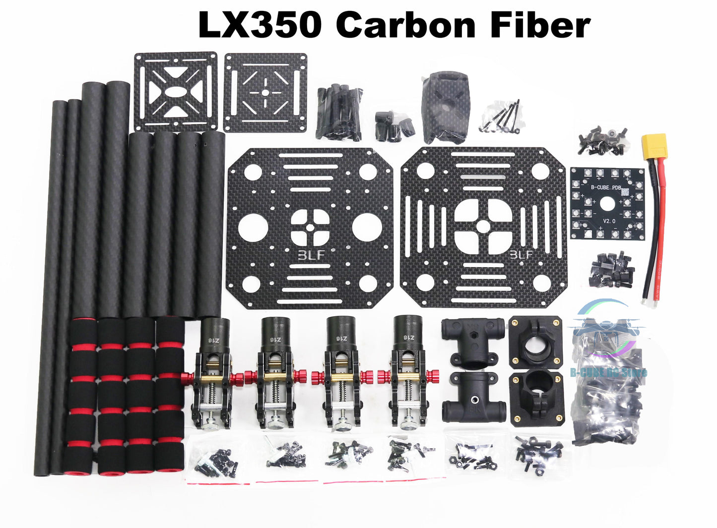 B-CUBE LX350 PRO frame With 350 pro Frame 350 drone For 4 Axis RC Multicopter FPV Quadcopter Heli Multi-Rotor With Landing Gear