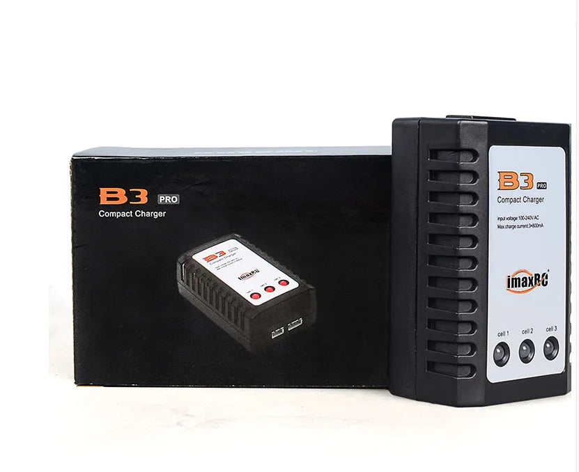 IMAX B3AC Compact Charger Pro Lipo Battery Adapter 2S 3S 7.4V 11.1V Professional Balance Charger + EU US UK AU Power Supp