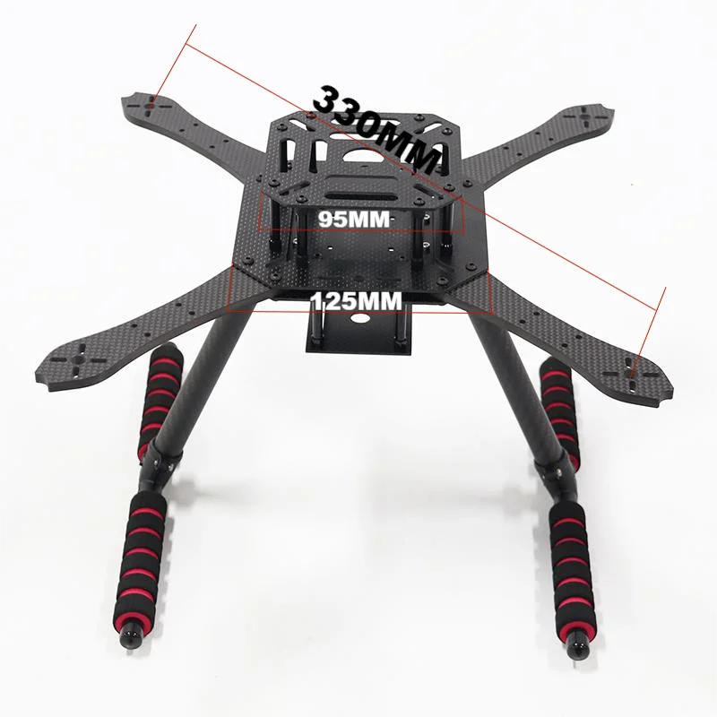 B-CUBE TOSKY Q380 Q350 Quadrotor Multi Axis 8/9/10 inch UAV Frame Carbon Fiber Center board PIXHAWK APM Flight Control Multi-Rotor
