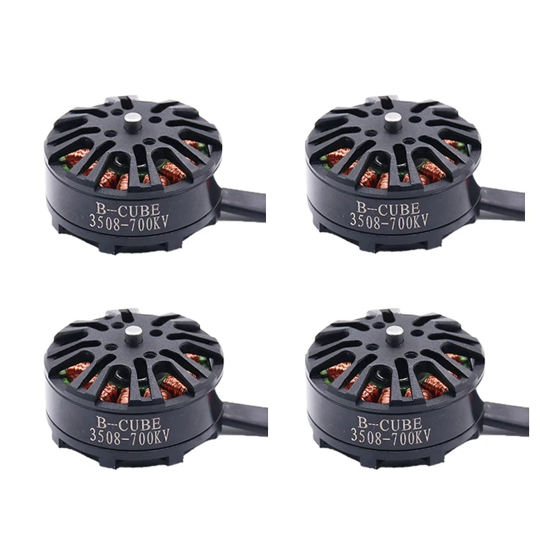 B-CUBE 4PCS 3508 380/700KV Brushless Motor for PIXHAWK FPV ZD550 850 Frame Long Range LR7 Drones DIY Parts Multicopter Flight