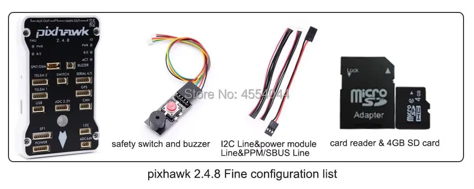 Pixhawk PX4 PIX 2.4.8/PRO/6C PRO Simple Collocation 32 Bit Flight Controller Autopilot 12S Quadcopter Ardupilot