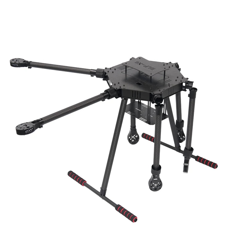 B-CUBE LX1100 V1/ V2 Full Carbon Fiber 1100mm Hexa-Rotor Frame X-Roter 80A ESC PX4 Pixhawk Flight Control Drone Frame
