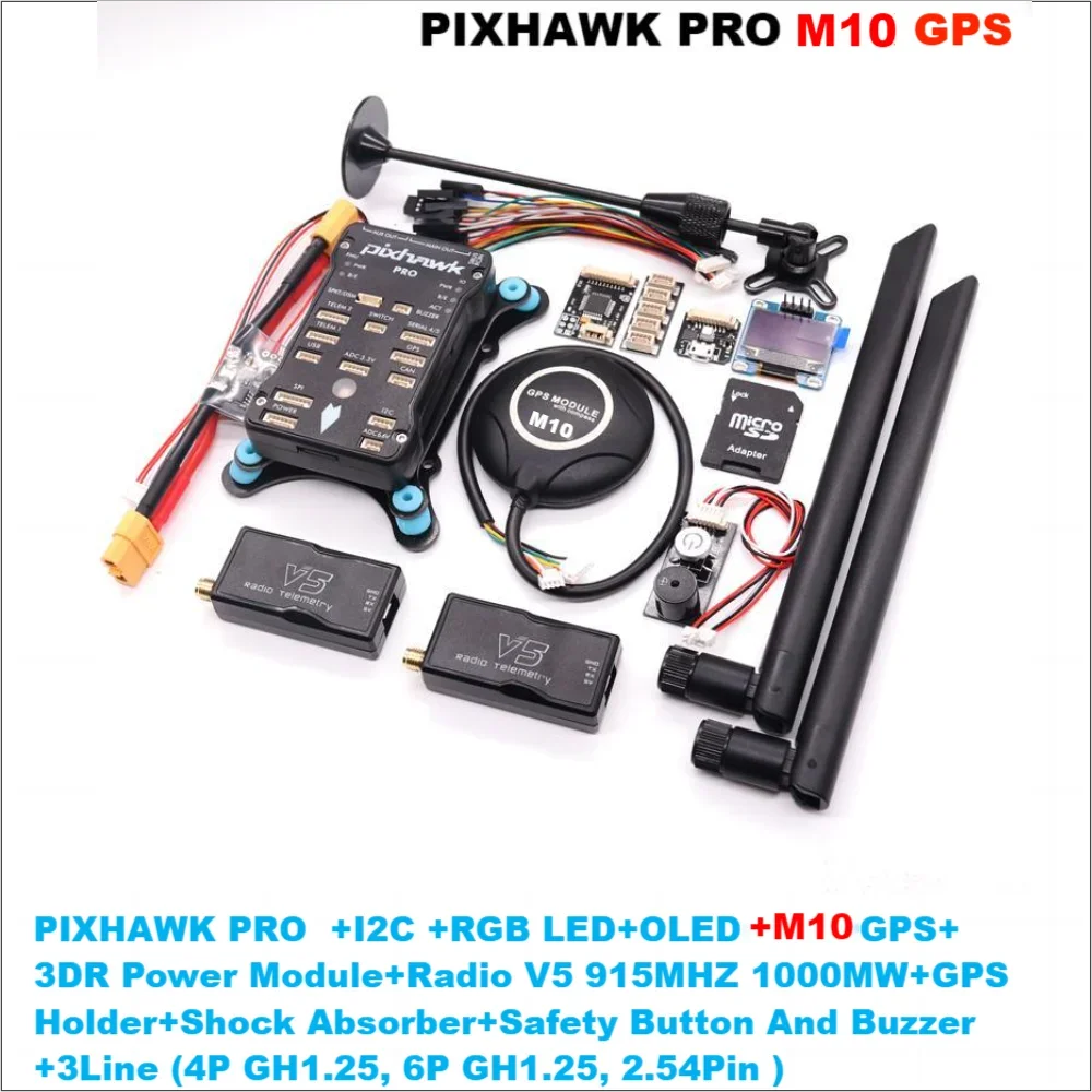 Pixhawk PX4 PRO PIX 32 Bit Flight Controller Autopilot with 4G SD RC Quadcopter Ardupilot ArduPlane ArduRover