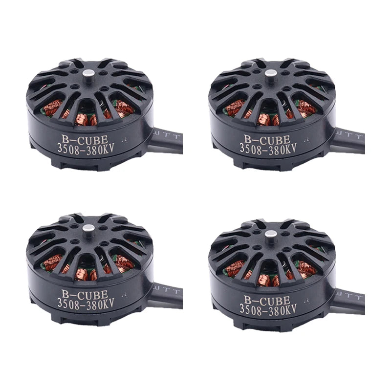 B-CUBE 4PCS 3508 380KV Brushless Motor for PIXHAWK FPV ZD550 850 Frame Long Range LR7 Drones DIY Parts Multicopter Flight