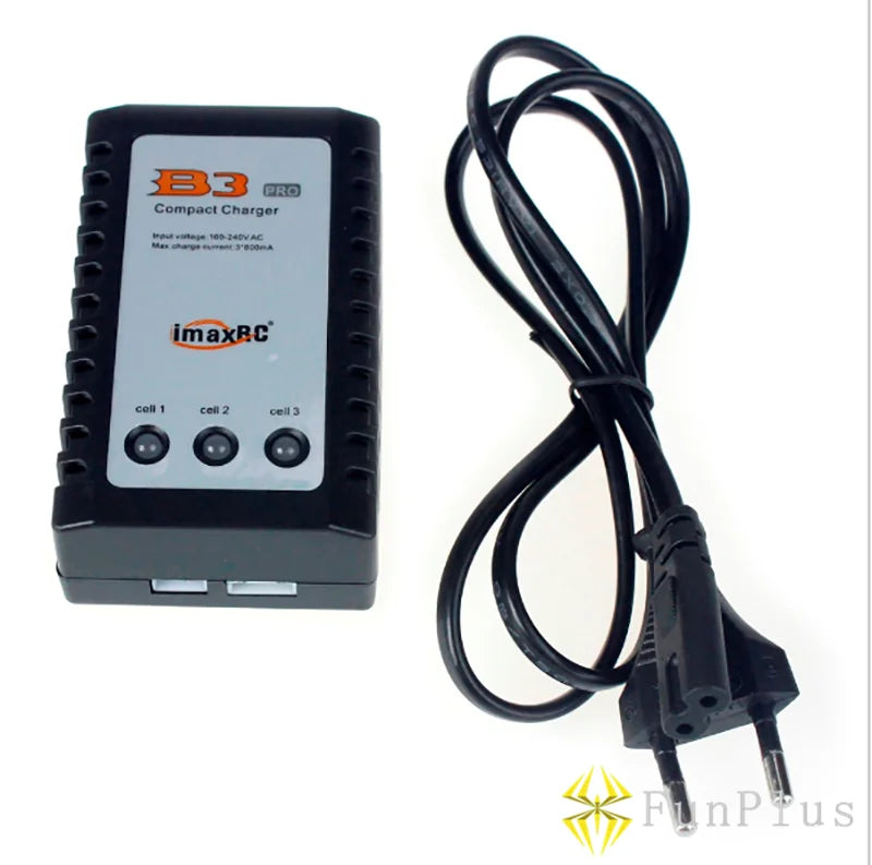 IMAX B3AC Compact Charger Pro Lipo Battery Adapter 2S 3S 7.4V 11.1V Professional Balance Charger + EU US UK AU Power Supp