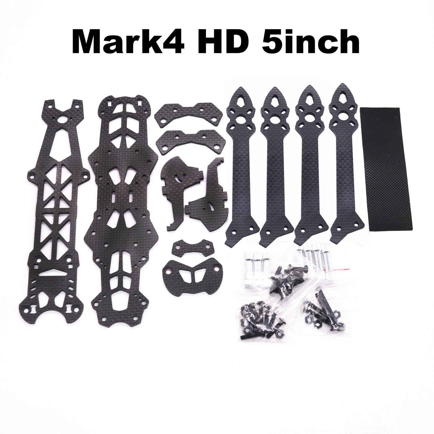 MARK4-HD Mark 4 HD 5inch 240mm / 7inch 295mm FPV Frame Kit Carbon Fiber w/ 5mm Arm For O3 FPV Racing Drone Quadcopter Freestyle