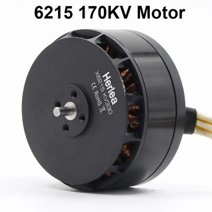 RC LX1100 All Carbon Fiber 1100Mm Six Rotor Frame B-Cube 80A Esc Group 6215 Motor Pixhawk 2.4.8 M8N GPS Flight Control Ardupilot