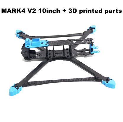 MARK4 V2 5 7 8 9 10-inch Flight Control 45/60A 4INI ESC rack drone FPV carbon fiber PV Racing Drone Quadcopter Freestyle