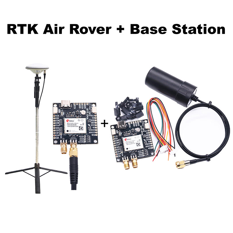 Плата Rctosky SparkFun GPS RTK2 ZED F9P Qwiic High-Precision UAV GNSS Series Ardupilot Pixhawk PX4 FPV AutoPilot для управления полетом 