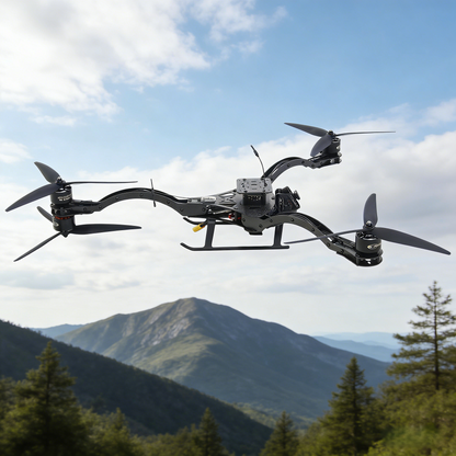 B-CUBE Y6 carbon fiber three-axis frame f450 crossing three-axis frame three-axis drone frame F722 INAV BF