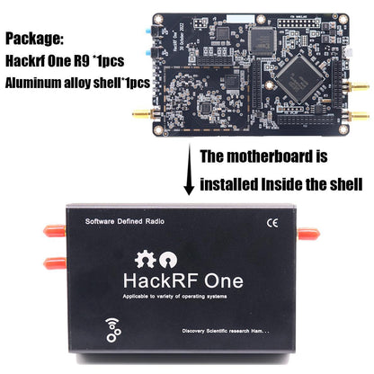 B-CUBE 1MHz to 6GHz One Open Source Software Defined Radio Accurate Tuning SDR Transmitting Receiving Radio Signals Antennas