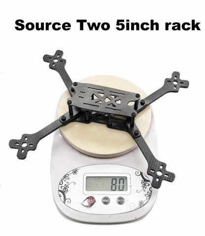 B-CUBE Zero Two Open Source FPV Drone Frame Kit Carbon Fiber 5inch For O3 FPV Racing Drone Quadcopter Freestyle