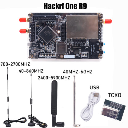 B-CUBE 1MHz to 6GHz One Open Source Software Defined Radio Accurate Tuning SDR Transmitting Receiving Radio Signals Antennas