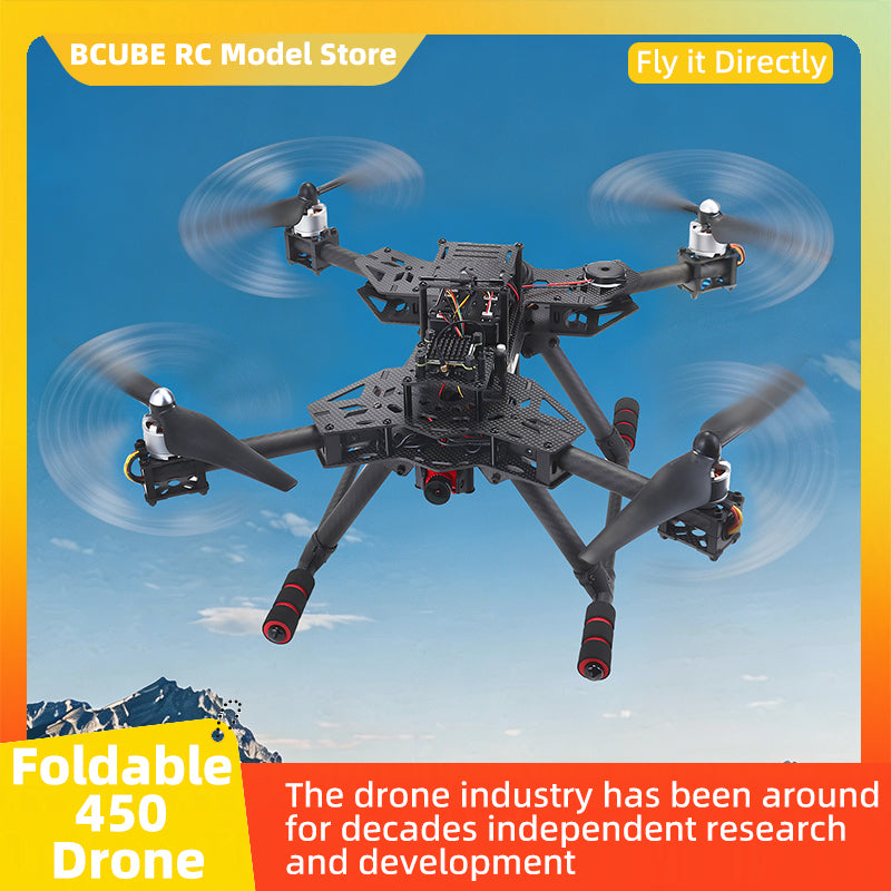 B-CUBE Open Source New Foldable Arm Smart Drone PIXHAWK 2.4.8/PRO/6C PRO Quadrotor Rack RC Multicopter Multi-Rotor With Landing Gear
