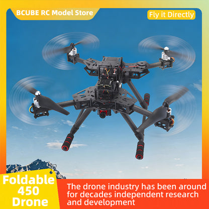 B-CUBE Open Source New Foldable Arm Smart Drone PIXHAWK 2.4.8/PRO/6C PRO Quadrotor Rack RC Multicopter Multi-Rotor With Landing Gear