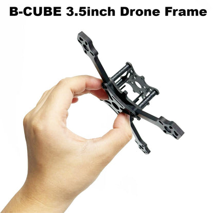 B-CUBE 3.5inch FPVDrone Frame Kit Carbon Fiber Racing Drone Quadcopter Freestyle INAV Beatflight F722Ardupilot PX4Flight Control