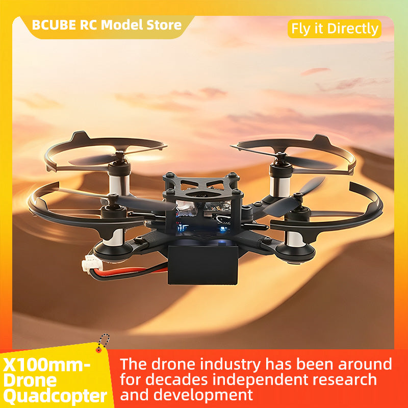 B-CUBE X100 Drone Frame Kit Carbon Fiber Racing Drone Quadcopter INAV Beatflight F4DC Ardupilot Flight Control