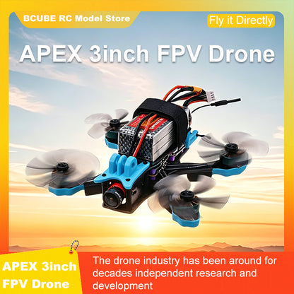 B-CUBE APEX 3inch FPV Drone Frame Kit Carbon Fiber Racing Drone Quadcopter INAV Beatflight F722 F745 Ardupilot Flight Control