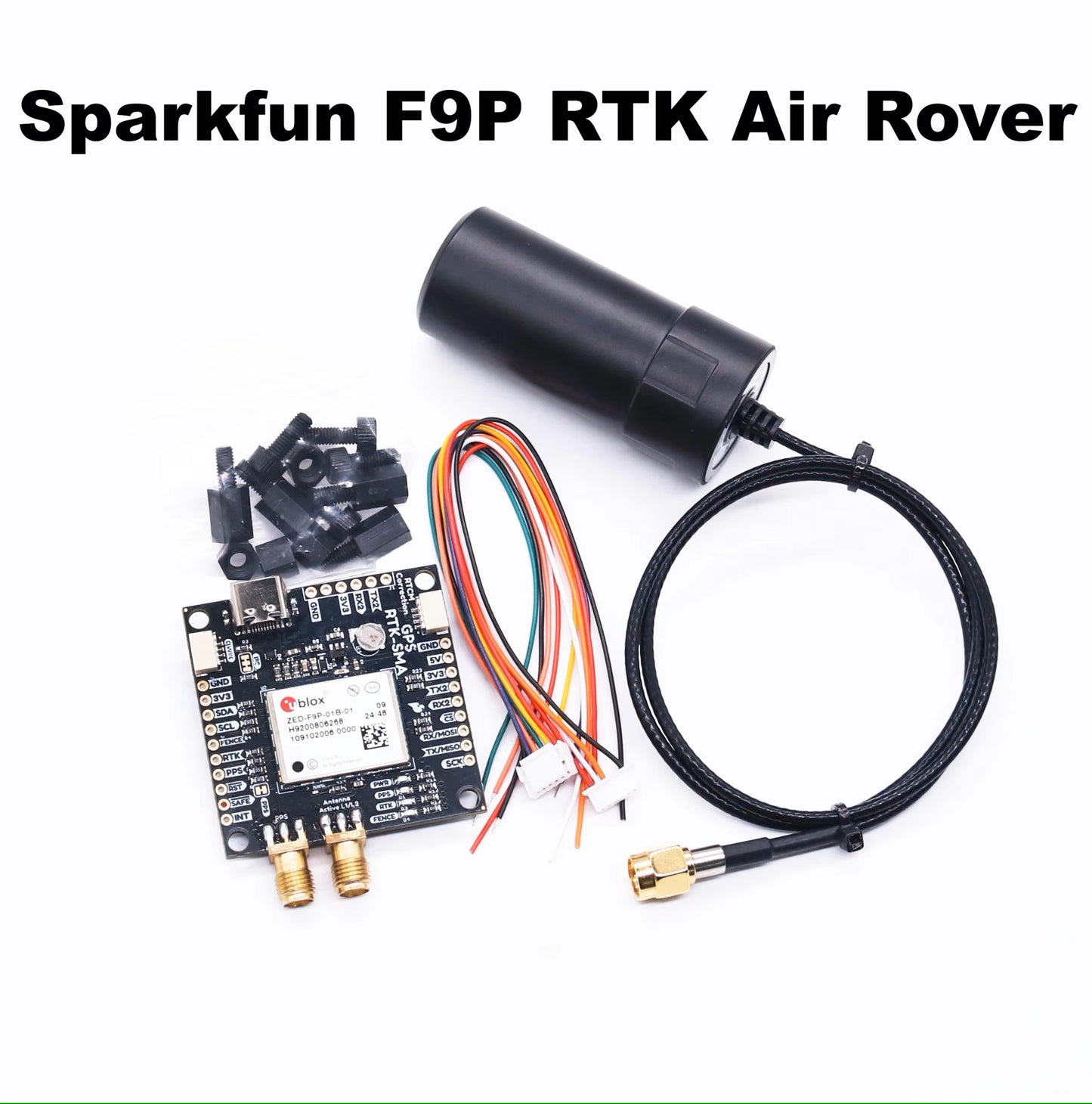Плата Rctosky SparkFun GPS RTK2 ZED F9P Qwiic High-Precision UAV GNSS Series Ardupilot Pixhawk PX4 FPV AutoPilot для управления полетом 