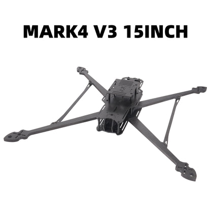B-CUBE MARK4 V3 15inch FPV Drone Frame Kit Carbon Fiber Racing Drone Quadcopter Freestyle INAV Beatflight F4V3S F722 F745 H743 M10 GPS Flight Control