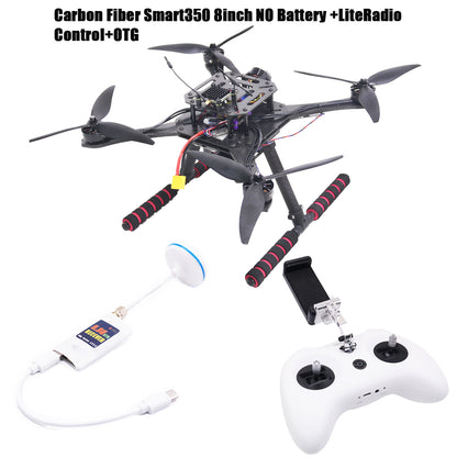 B-CUBE Smart330 350 7/8inch FPV Drone Frame Kit Carbon Fiber Racing Quadcopter Freestyle INAV Beatflight F722 Flight Control