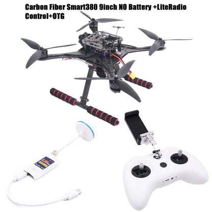 B-CUBE Smart380 450 9/10inch FPV Drone Frame Kit Carbon Fiber Racing Quadcopter Freestyle INAV Beatflight F722 Flight Control