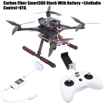 B-CUBE Smart380 450 9/10inch FPV Drone Frame Kit Carbon Fiber Racing Quadcopter Freestyle INAV Beatflight F722 Flight Control