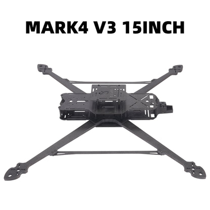 B-CUBE MARK4 V3 15inch FPV Drone Frame Kit Carbon Fiber Racing Drone Quadcopter Freestyle INAV Beatflight F4V3S F722 F745 H743 M10 GPS Flight Control