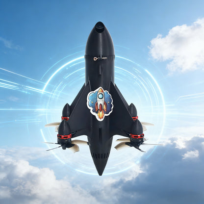 B-CUBE Rocket 5inch FPV Frame Kit Carbon Fiber Racing Drone Quadcopter Freestyle INAV Beatflight F745 H743 PX4 Flight Control