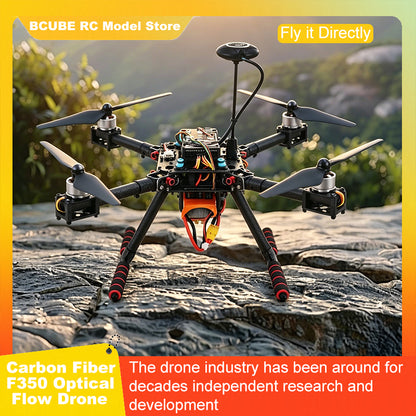 B-CUBE PIXHAWK2.4.8 Flight Control Carbon Fiber 350 Frame Kit Ardupilot Quadcopter BLHELI 30A 2212 Motor ESC Optical Flow