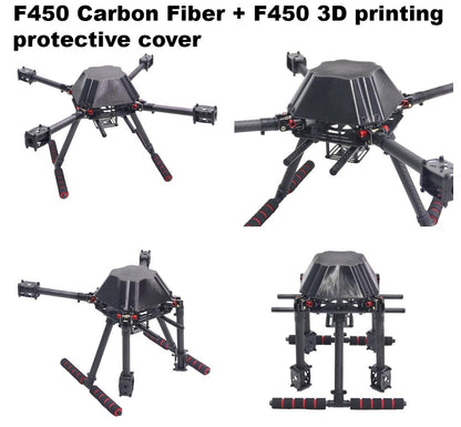 B-CUBE Drone Frame With Protective Cover For 4/6 Axis RC Multicopter FPV Quadcopter Heli Multi-Rotor Landing Gear