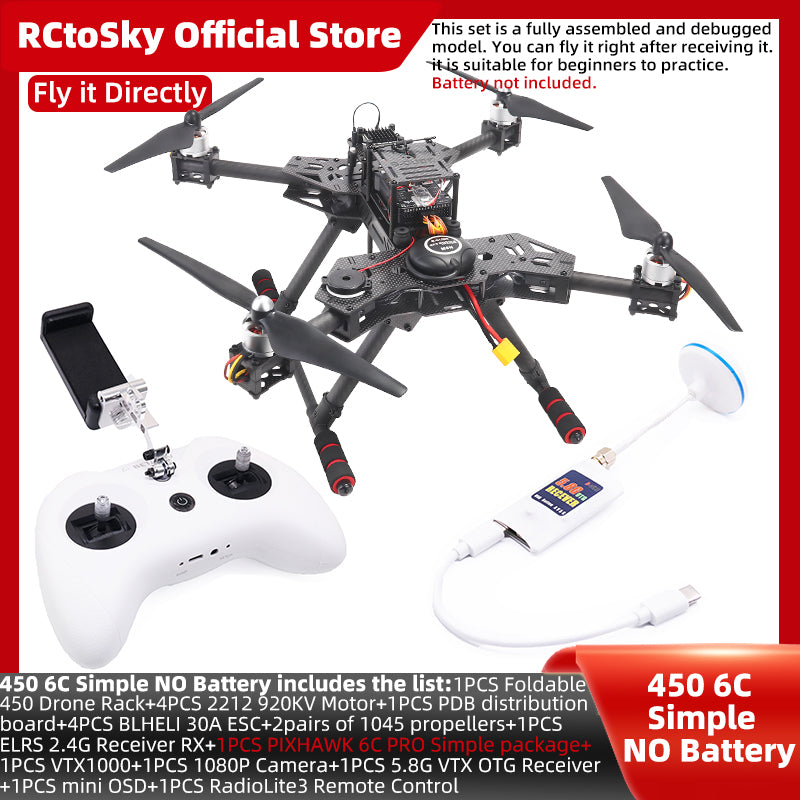 B-CUBE Open Source New Foldable Arm Smart Drone PIXHAWK 2.4.8/PRO/6C PRO Quadrotor Rack RC Multicopter Multi-Rotor With Landing Gear