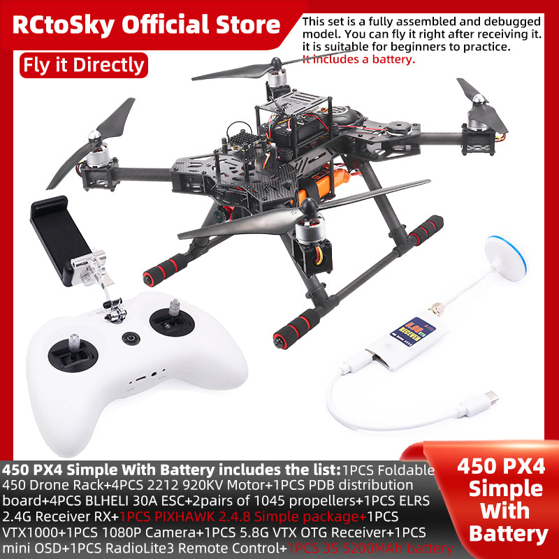 B-CUBE Open Source New Foldable Arm Smart Drone PIXHAWK 2.4.8/PRO/6C PRO Quadrotor Rack RC Multicopter Multi-Rotor With Landing Gear