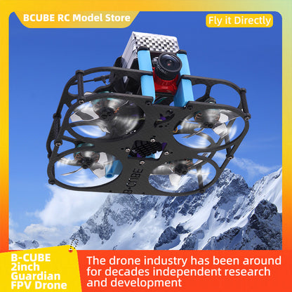 B-CUBE 2inch Guardian FPV Drone Frame Kit Carbon Fiber Racing Drone Quadcopter INAV Beatflight F722 NOXE Ardupilot Flight Control