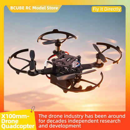 B-CUBE X100 Drone Frame Kit Carbon Fiber Racing Drone Quadcopter INAV Beatflight F4DC Ardupilot Flight Control