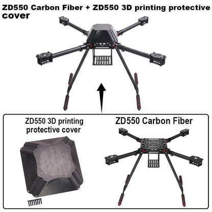 B-CUBE Drone Frame With Protective Cover For 4/6 Axis RC Multicopter FPV Quadcopter Heli Multi-Rotor Landing Gear