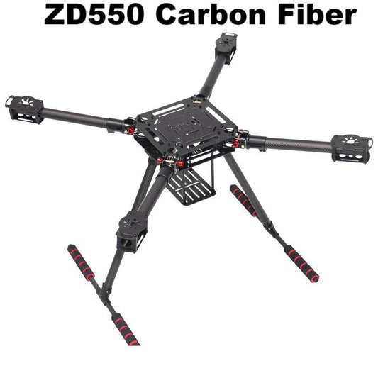 RCtoSky ZD550 550mm/ZD650 650mm Carbon fiber Quadcopter Frame FPV Quad with Carbon Fiber Landing Skid F550