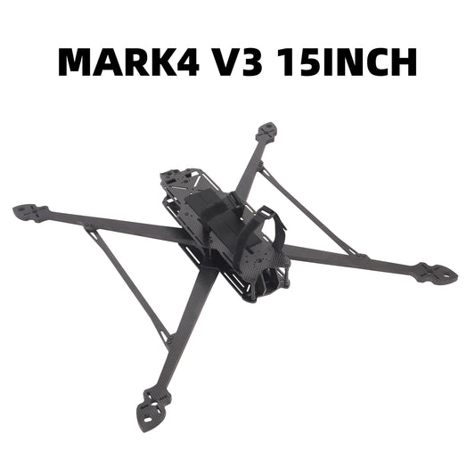 B-CUBE MARK4 V3 15inch FPV Drone Frame Kit Carbon Fiber Racing Drone Quadcopter Freestyle INAV Beatflight F4V3S F722 F745 H743 M10 GPS Flight Control