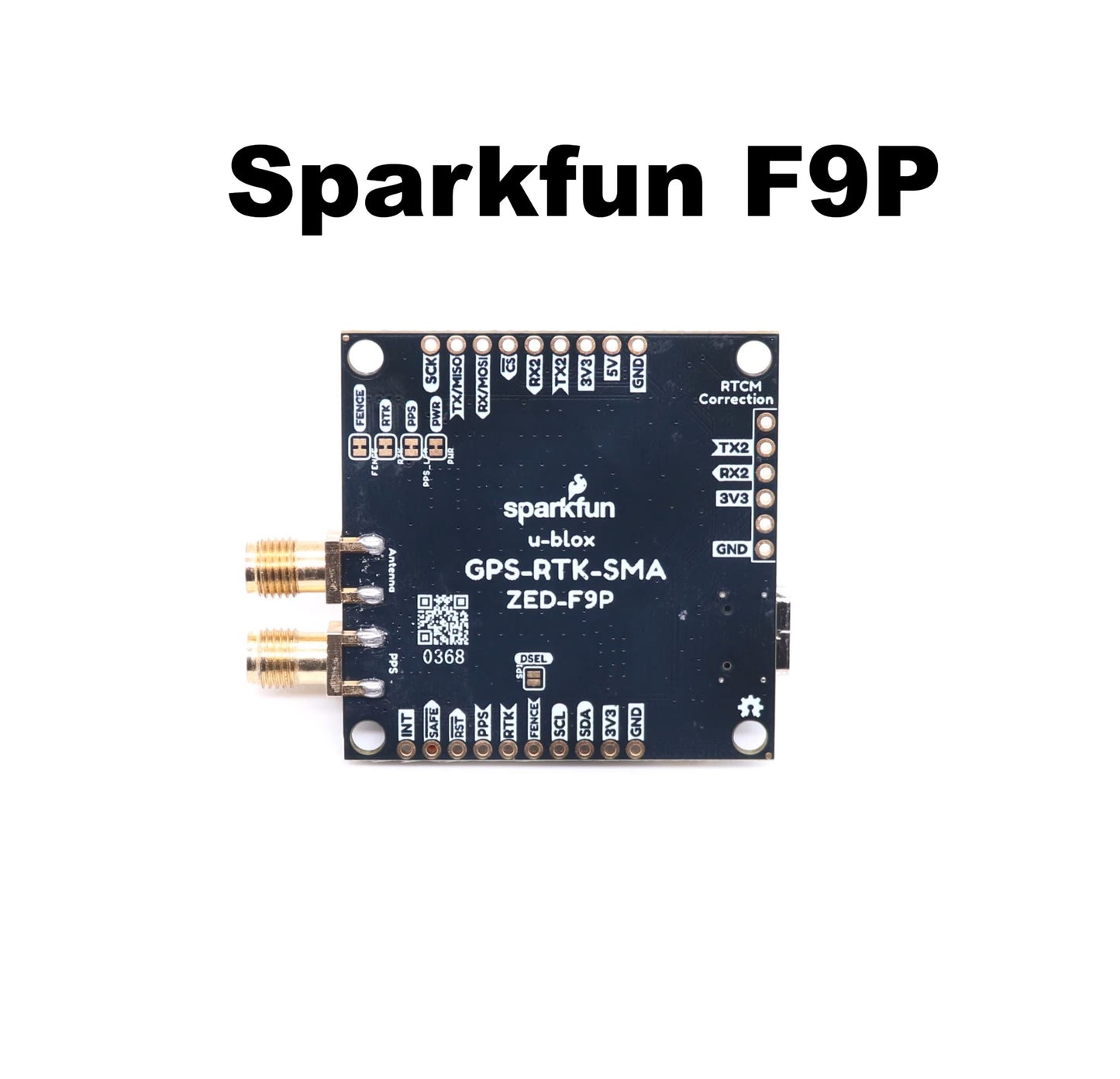 Плата Rctosky SparkFun GPS RTK2 ZED F9P Qwiic High-Precision UAV GNSS Series Ardupilot Pixhawk PX4 FPV AutoPilot для управления полетом 