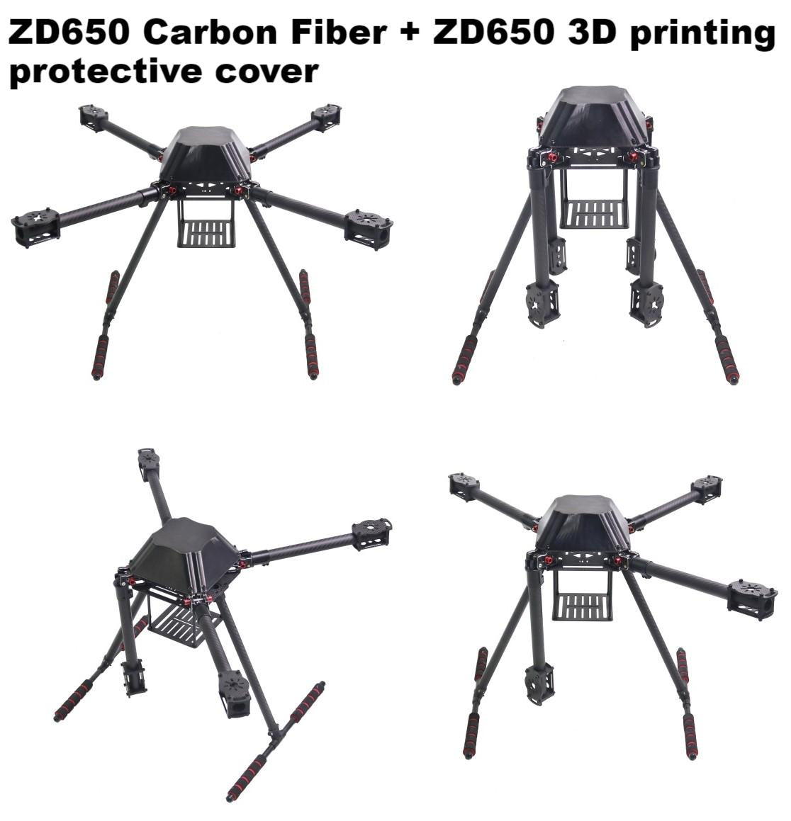 B-CUBE Drone Frame With Protective Cover For 4/6 Axis RC Multicopter FPV Quadcopter Heli Multi-Rotor Landing Gear