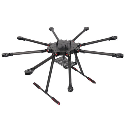 Рама восьмироторного летательного аппарата LX1100 из углеродного волокна 1100 мм, регулятор скорости 40 А, двигатель D4114, Px4, Pixhawk 2.4.8 M8N, комплект управления полетом, Ardupilot 