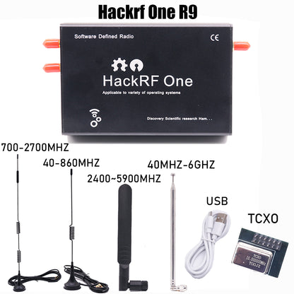 B-CUBE 1MHz to 6GHz One Open Source Software Defined Radio Accurate Tuning SDR Transmitting Receiving Radio Signals Antennas