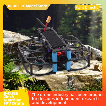 B-CUBE 2inch Guardian FPV Drone Frame Kit Carbon Fiber Racing Drone Quadcopter INAV Beatflight F722 NOXE Ardupilot Flight Control