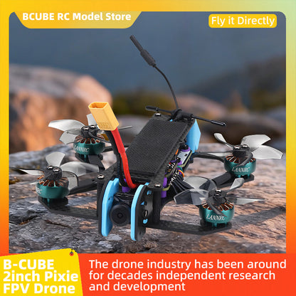 B-CUBE 2inch Pixie FPV Drone Frame Kit Carbon Fiber Racing Drone Quadcopter INAV Beatflight F722 NOXE Ardupilot Flight Control