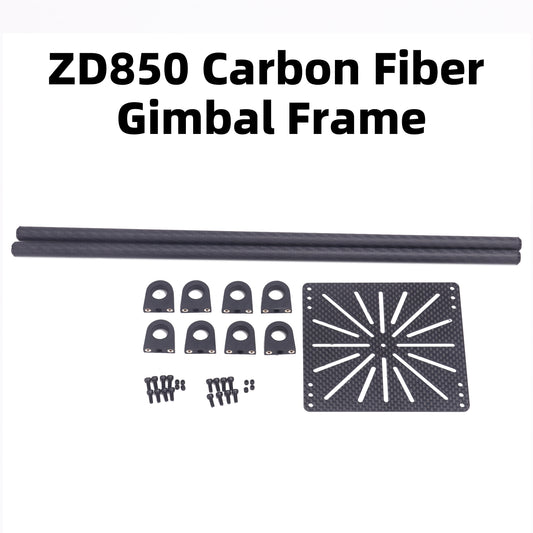 B-CUBE ZD850 all carbon fiber 850Mm six rotor gimbal Blheli 40A Esc flight control radio telemetry device