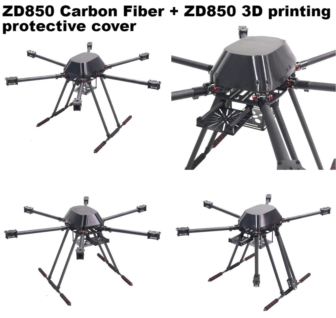 B-CUBE Drone Frame With Protective Cover For 4/6 Axis RC Multicopter FPV Quadcopter Heli Multi-Rotor Landing Gear