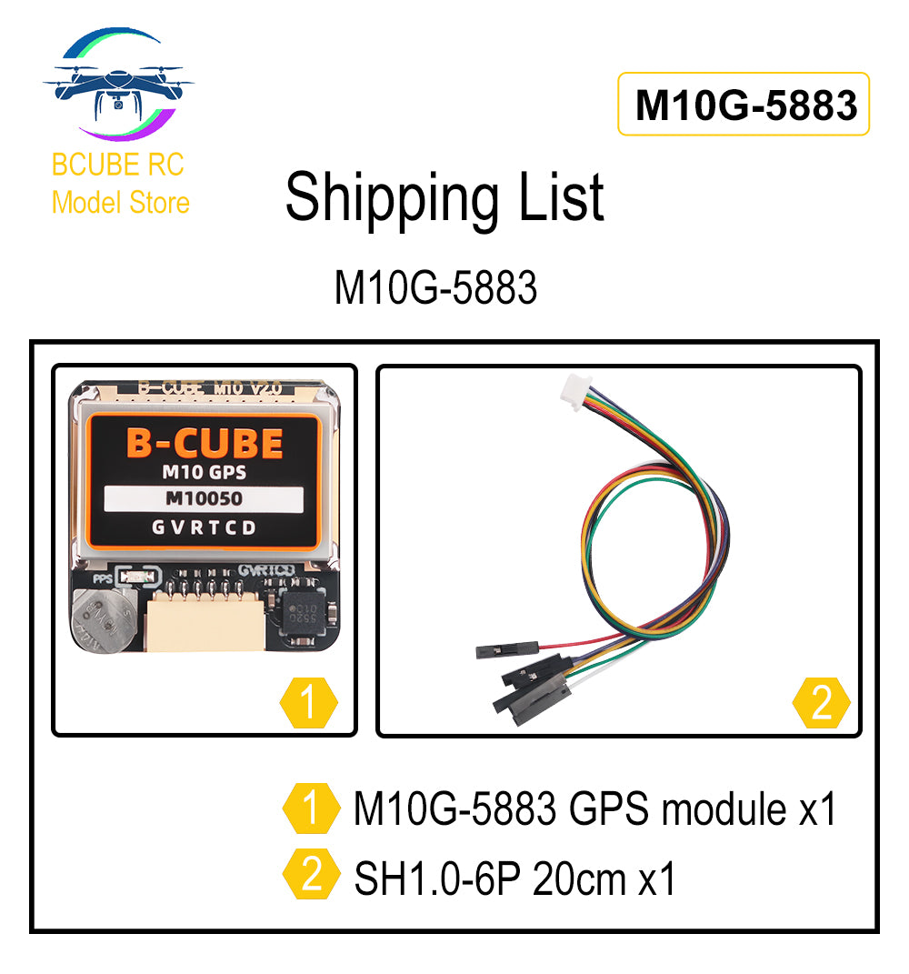 B-CUBE MINI M10 GPS With IST8310 Compass For F4 F7 Flight Control QAV250 220 RC Drone FPV Racing Quadcopter Betaflight INA