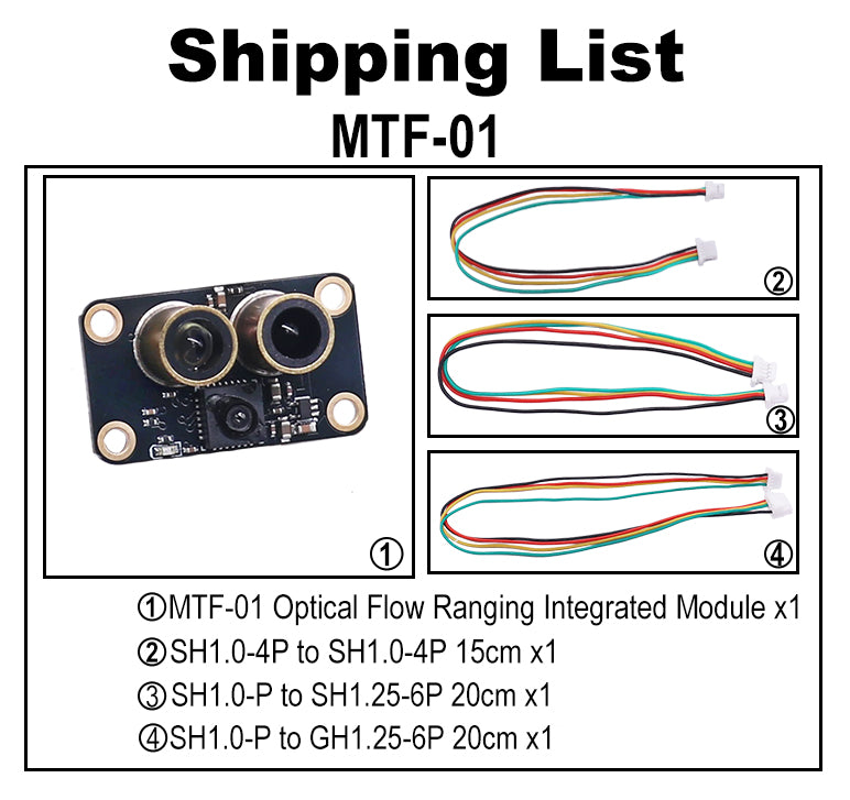 B-CUBE Optical Flow Module  FPV Drone Kit Quadcopter INAV Beatflight PosHold Mavlink  F722 F745 Ardupilot PX4 Flight Control